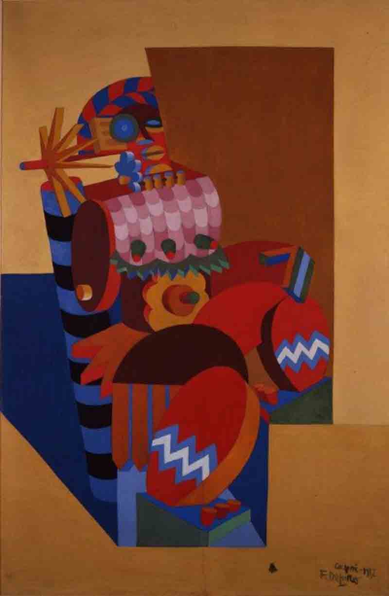F. Depero, La grande selvaggia, 1917 F. Depero, La grande selvaggia, 1917