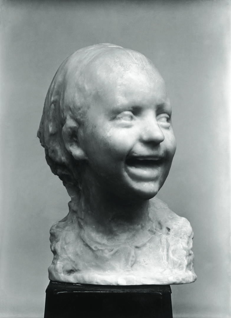 Medardo Rosso Bambina ridente Cera su gesso, h. 27,5 BARZIO, MUSEO ROSSO © Courtesy Museo Rosso, Barzio Medardo Rosso Bambina ridente Cera su gesso, h. 27,5 BARZIO, MUSEO ROSSO © Courtesy Museo Rosso, Barzio