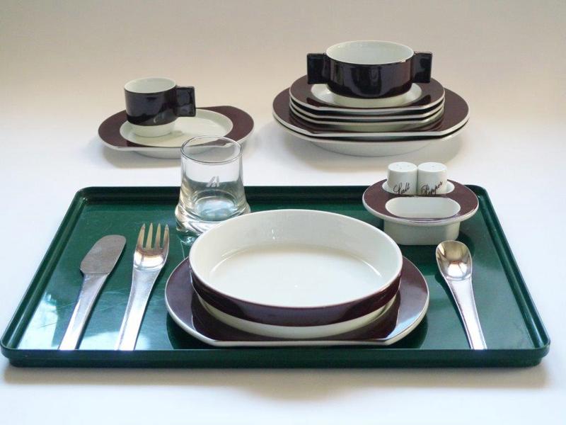 Joe Colombo e Ambrogio Pozzi, Set prima classe Alitalia, 1970-1972, courtesy Alessandro Pedretti Design Collection Joe Colombo e Ambrogio Pozzi, Set prima classe Alitalia, 1970-1972, courtesy Alessandro Pedretti Design Collection