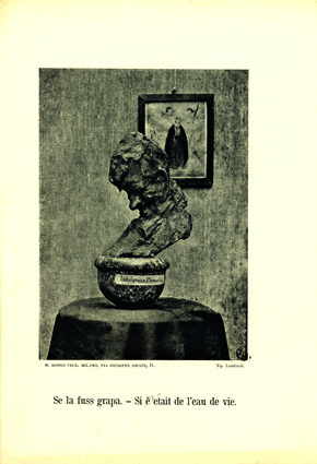 Fotografo non identificato "Medardo Rosso, Se la fuss grapa ‐ Si l'etait de l'eau de vie" Fondo Lamberto Vitali, L.V.923 CIVICO ARCHIVIO FOTOGRAFICO DEL CASTELLO SFORZESCO © Civico Archivio Fotografico, Milano Fotografo non identificato "Medardo Rosso, Se la fuss grapa ‐ Si l'etait de l'eau de vie" Fondo Lamberto Vitali, L.V.923 CIVICO ARCHIVIO FOTOGRAFICO DEL CASTELLO SFORZESCO © Civico Archivio Fotografico, Milano