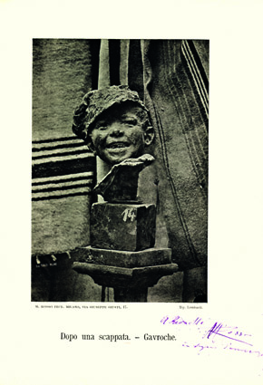 Fotografo non identificato "Medardo Rosso, Dopo una scappata ‐ Gavroche" Fondo Lamberto Vitali, L.V.921 CIVICO ARCHIVIO FOTOGRAFICO DEL CASTELLO SFORZESCO © Civico Archivio Fotografico, Milano Fotografo non identificato "Medardo Rosso, Dopo una scappata ‐ Gavroche" Fondo Lamberto Vitali, L.V.921 CIVICO ARCHIVIO FOTOGRAFICO DEL CASTELLO SFORZESCO © Civico Archivio Fotografico, Milano