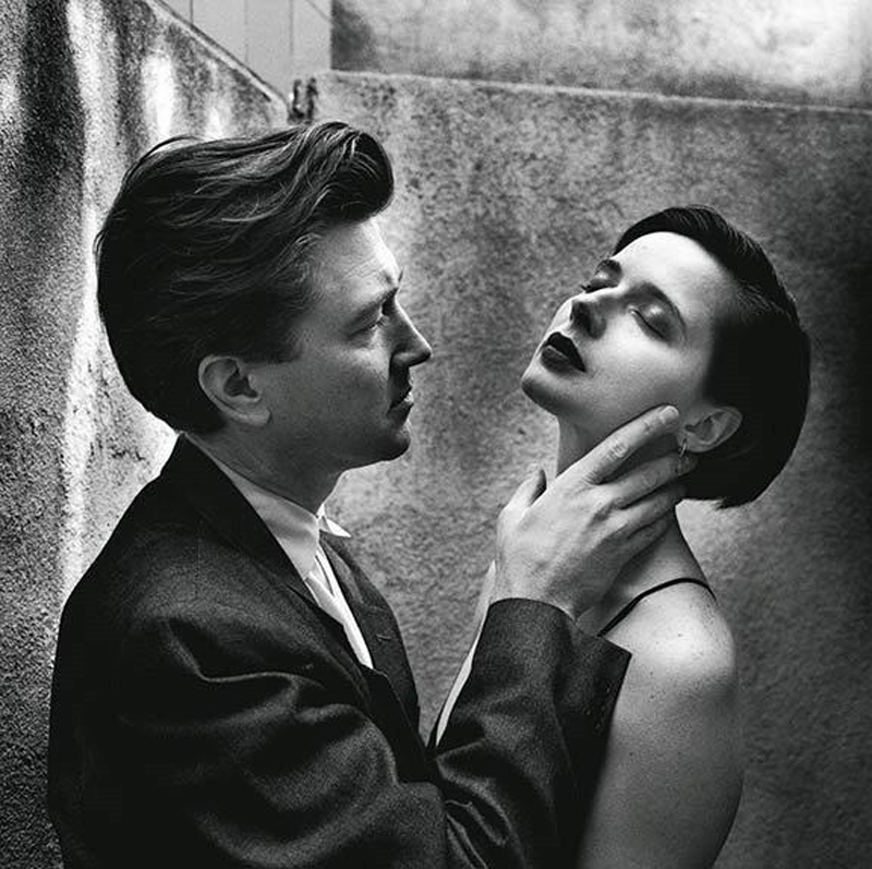 Helmut Newton - David Lynch e Isabella Rossellini, Los Angeles,1983 Helmut Newton - David Lynch e Isabella Rossellini, Los Angeles,1983