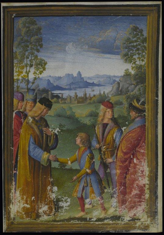Boccaccio Boccaccino e miniatori lombardi, Liber Jesus (1496 - 1497) manoscritto su pergamena; 198 x 143 x 30 mm Milano, Biblioteca Trivulziana Boccaccio Boccaccino e miniatori lombardi, Liber Jesus (1496 - 1497) manoscritto su pergamena; 198 x 143 x 30 mm Milano, Biblioteca Trivulziana
