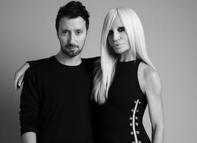 Antony Vaccarello Donatella Versace