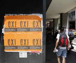 Atene, l'atmosfera prima del referendum