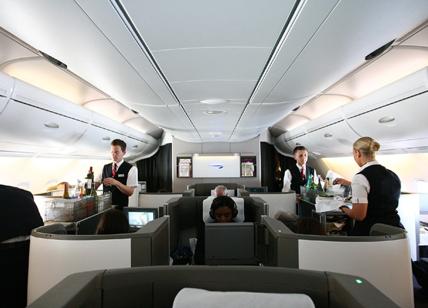 A bordo dell'Airbus A380. L'aereo più grande del mondo