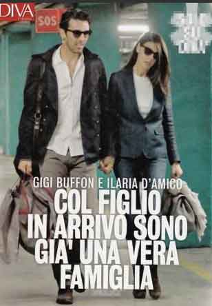 Gigi Buffon e Ilaria D'Amico: nido d'amore con bebè in arrivo