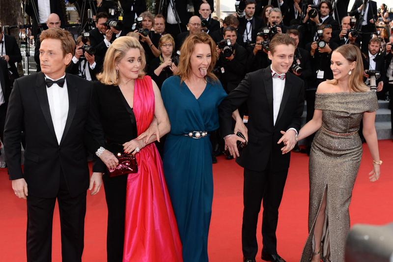 Benoit Magimel,Catherine Deneuve,Emmanuelle Bercot,Rod Paradot e Sara Forestier Benoit Magimel,Catherine Deneuve,Emmanuelle Bercot,Rod Paradot e Sara Forestier