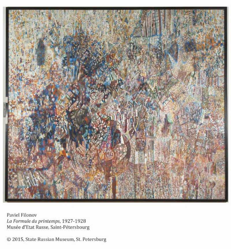 Paviel Filonov La formule du printemps, 1927-1928 Musée d'Etat Russe, Saint-Pétersbourg Paviel Filonov La formule du printemps, 1927-1928 Musée d'Etat Russe, Saint-Pétersbourg