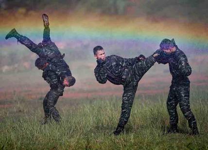 Cina, esercitazioni militari a Guilin