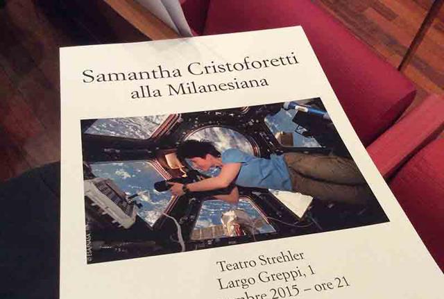 Samantha Cristoforetti incanta la Milanesiana. Il video di Affari