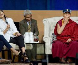 Il Dalai Lama in visita in California