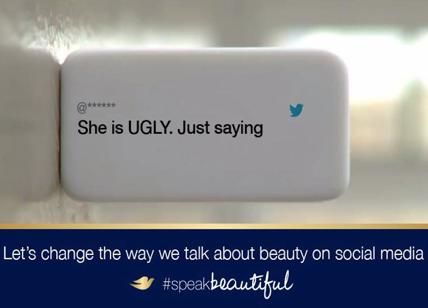 #Speakbeautiful, la campagna Dove-Twitter contro i troll