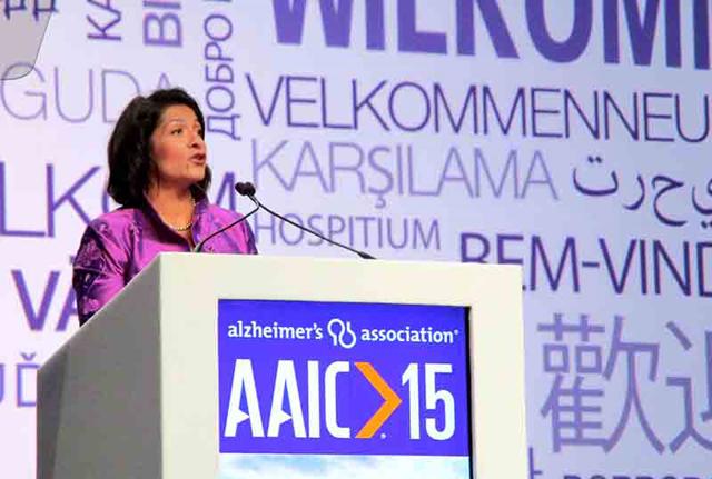 Maria Carrillo, Alzheimer's Association International Conference 2015, Washington Maria Carrillo, Alzheimer's Association International Conference 2015, Washington
