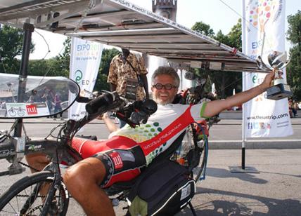 Expo: da Milano ad Antaya e ritorno. 7000 km sulla bici solare