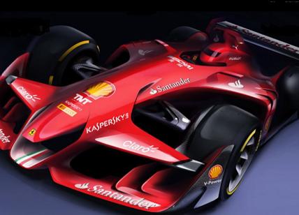 Ferrari, le foto della Formula 1 del futuro. Una rossa elegantissima