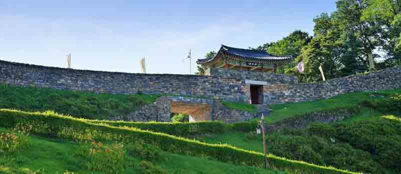 gongsangseong fortress, baekje, corea gongsangseong fortress, baekje, corea