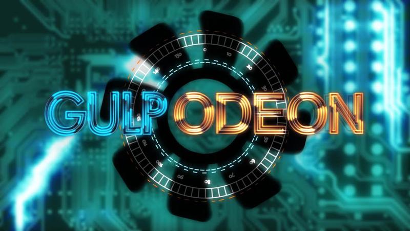 Il logo del programma Gulp Odeon che si rivolge a coloro che amano la televisione Il logo del programma Gulp Odeon che si rivolge a coloro che amano la televisione