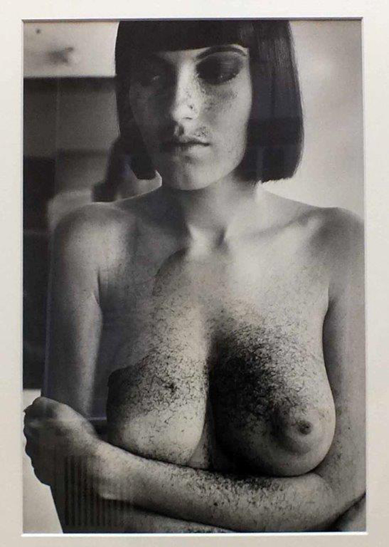 Helmut Newton - Ariel after a haircut, Paris 1982 Helmut Newton - Ariel after a haircut, Paris 1982