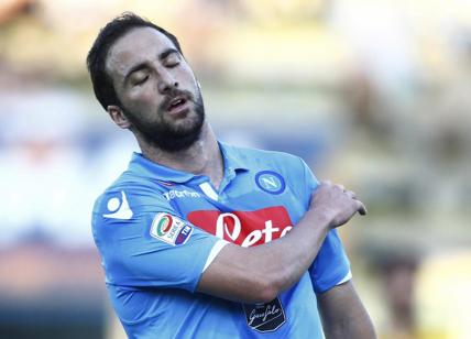 Higuain, Napoli in ansia: si fa male il Pipita col Positano