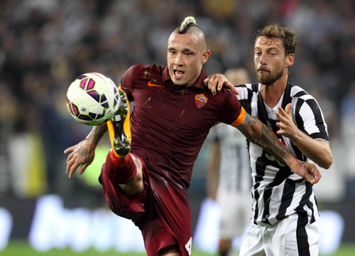 juventus roma nainggolan