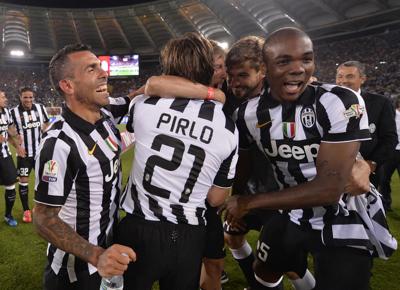 juventus pirlo tevez ogbonna