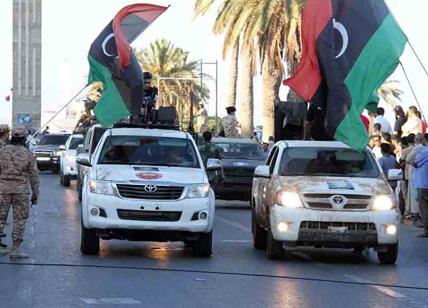Tripoli, celebrazione del quarto anniversario della liberazione da Gheddafi