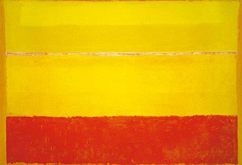 Mark Rothko - senza titolo, 1952 1953, Óleo sobre lienzo Mark Rothko - senza titolo, 1952 1953, Óleo sobre lienzo