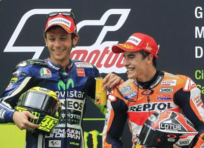 marquez valentino rossi