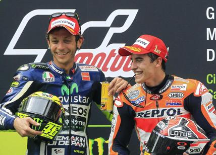 Valentino Rossi vs Marquez: botta e risposta a fine gara ad Assen