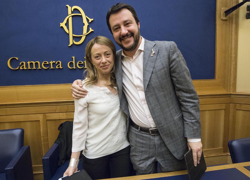 meloni salvini ape