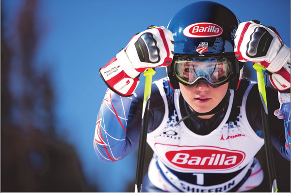 MIKAELA SHIFFRIN 2012 2015 MIKAELA SHIFFRIN 2012 2015
