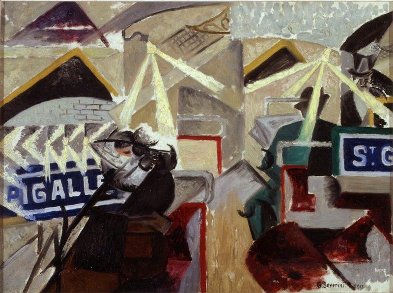 Gino Severini Nord-Sud, 1913 olio su tela, cm 46 x 33 GAM - Galleria Civica d’Arte Moderna e Contemporanea, Torino Gino Severini Nord-Sud, 1913 olio su tela, cm 46 x 33 GAM - Galleria Civica d’Arte Moderna e Contemporanea, Torino