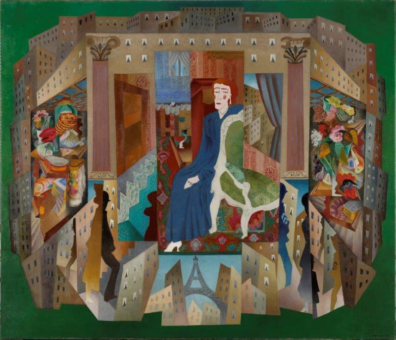 Léopold Survage La Baronessa di Oettingen, 1917 Olio su tela, 200 x 235 cm Centre Pompidou, Parigi © Léopold Survage , by SIAE 2014 © Centre Pompidou, MNAM-CCI / Bertrand Prévost / Dist.RMN-GP Léopold Survage La Baronessa di Oettingen, 1917 Olio su tela, 200 x 235 cm Centre Pompidou, Parigi © Léopold Survage , by SIAE 2014 © Centre Pompidou, MNAM-CCI / Bertrand Prévost / Dist.RMN-GP
