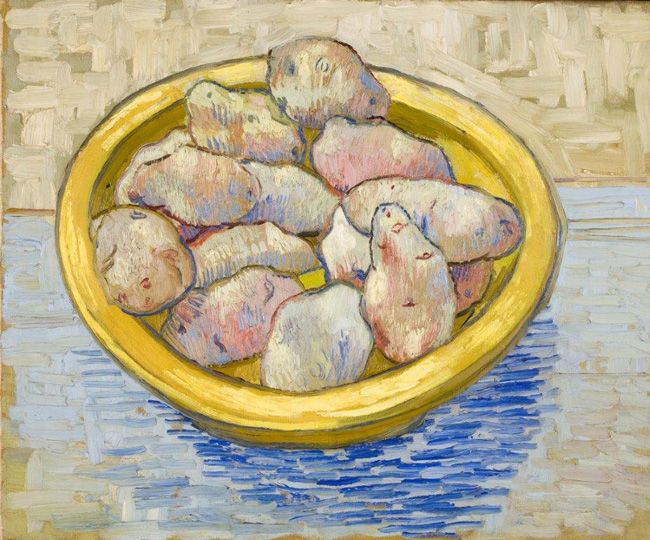 Vincent van Gogh Natura morta con patate Olio su tela, cm 39,5 x 47,5 1888 Kröller-Müller Museum © Kröller-Müller Museum “ Vincent van Gogh Natura morta con patate Olio su tela, cm 39,5 x 47,5 1888 Kröller-Müller Museum © Kröller-Müller Museum “