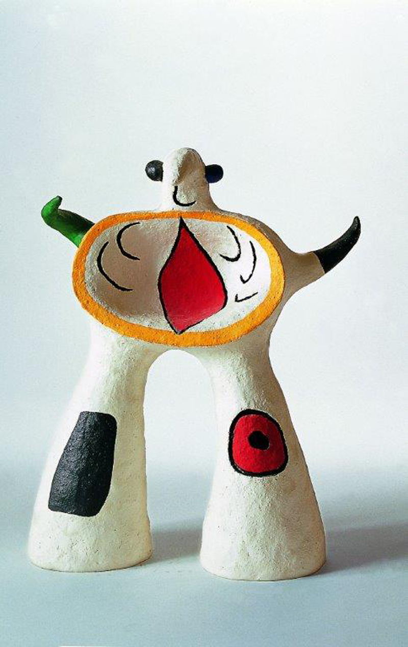 Progetto per un monumento, 1972 Resina sintetica dipinta, 51 x 38,5 x 25 cm Archivo Successió Miró © Successione Miró by SIAE 2014 Foto: © Gabriel Ramon