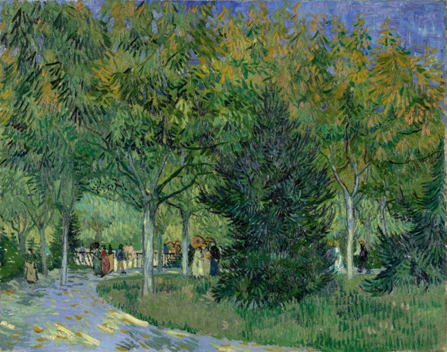 Vincent van Gogh Sentiero in un parco Olio su tela, cm 72,3 x 93 1888 Kröller-Müller Museum, Otterlo © Kröller-Müller Museum, Otterlo Vincent van Gogh Sentiero in un parco Olio su tela, cm 72,3 x 93 1888 Kröller-Müller Museum, Otterlo © Kröller-Müller Museum, Otterlo