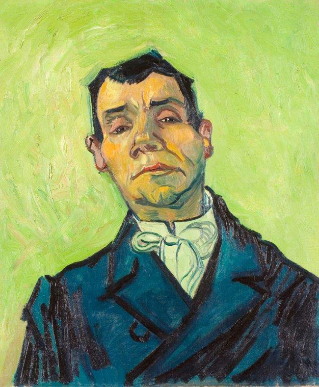 Vincent van Gogh Ritratto di Joseph-Michel Ginoux Olio su tela, cm 65,3 x 54,4 1888 Kröller-Müller Museum, Otterlo © Kröller-Müller Museum, Otterlo Vincent van Gogh Ritratto di Joseph-Michel Ginoux Olio su tela, cm 65,3 x 54,4 1888 Kröller-Müller Museum, Otterlo © Kröller-Müller Museum, Otterlo