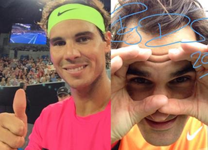 Nadal e Federer distruggono Djokovic sui social network