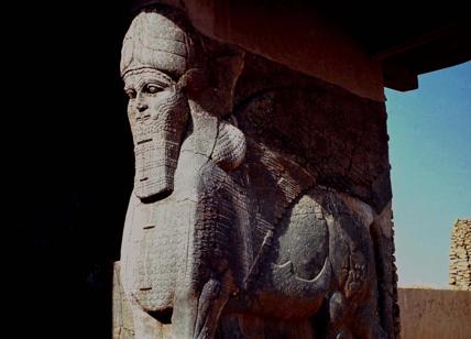 Isis distrugge col buldozer il sito archeologico di Nimrud in Iraq