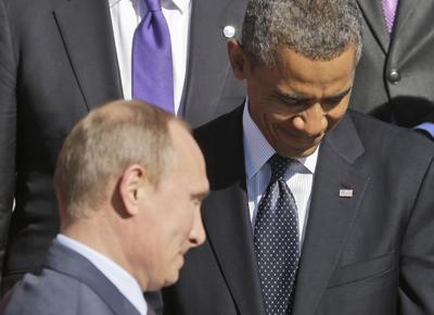 obama putin ape