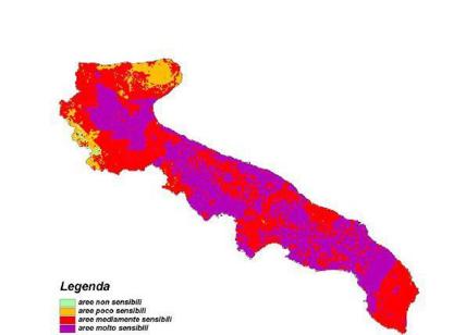 La Puglia è vulnerabile Erosione e desertificazione