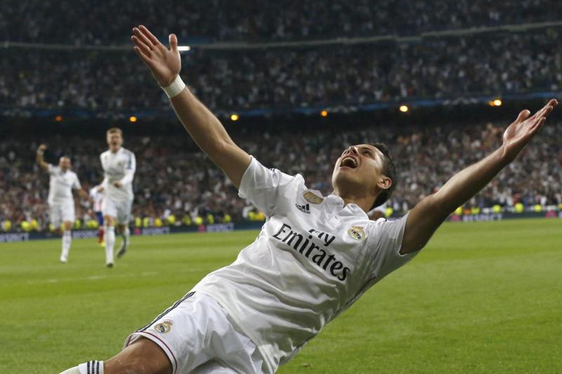 real madrid chicharito hernanedez 1