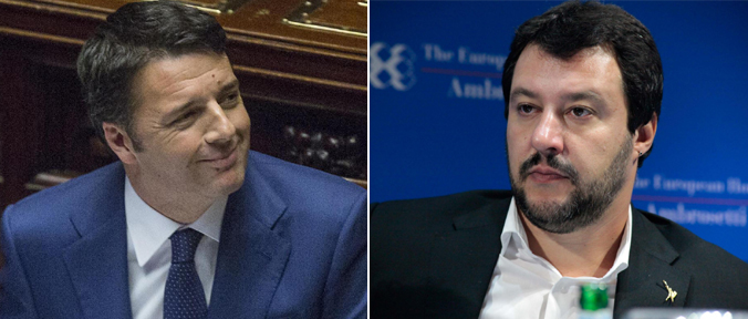 Renzi massacra Salvini: intervista clamorosa al giornale dei Vescovi