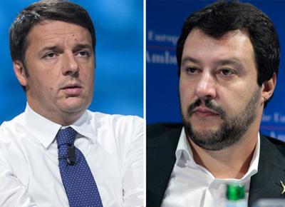 renzi salvini ape