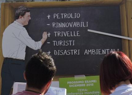 Greenpeace contro Renzi: scelte energetiche sbagliate, bocciato. Foto