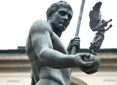 Napoleone in veste di Marte Pacificatore. Finito il restauro a Brera
