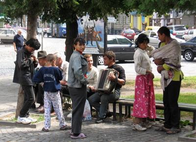Romani people Lviv Ukraine