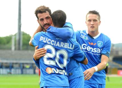 Empoli-Napoli 2-2, Palermo e Sassuolo fermati in casa