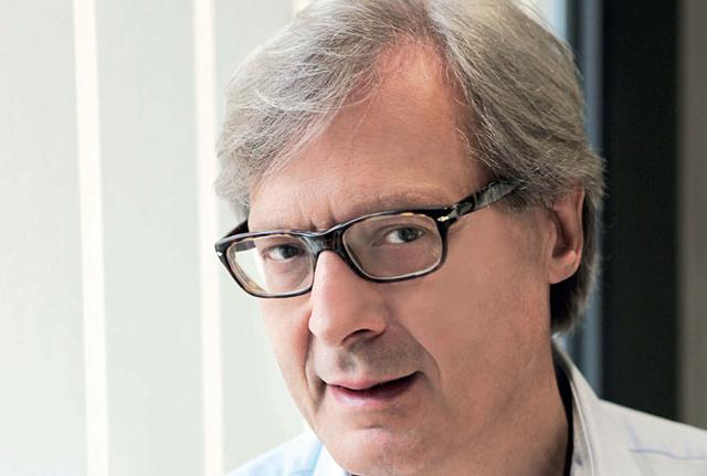 SGARBI VITTORIO 2013 © Julian Hargreaves